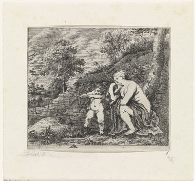 Venus en Cupido door Jan Thomas