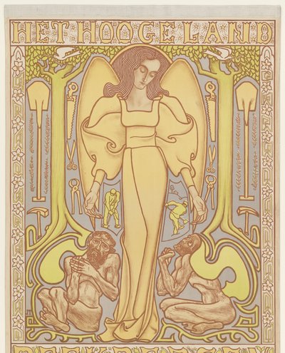 Het Hooge Land. Beekbergen door Jan Toorop