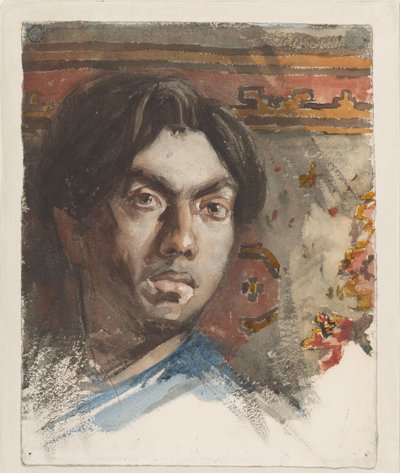 Zelfportret, 1881 door Jan Toorop