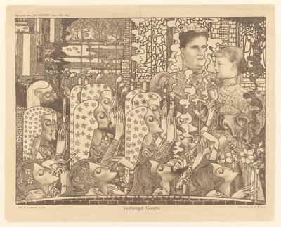 Verheugd Gouda door Jan Toorop