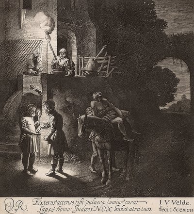De barmhartige Samaritaan door Jan Van de Velde