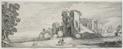 Landschappen en Ruïnes: Kasteel Brederode door Jan Van de Velde