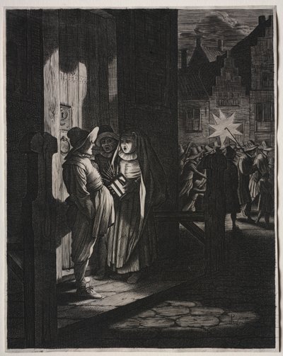 Ster van Koningen, Een Nachtstuk, 1630 door Jan Van de Velde