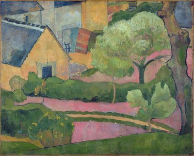Boerenerf in Le Pouldu, c.1892 door Jan Verkade