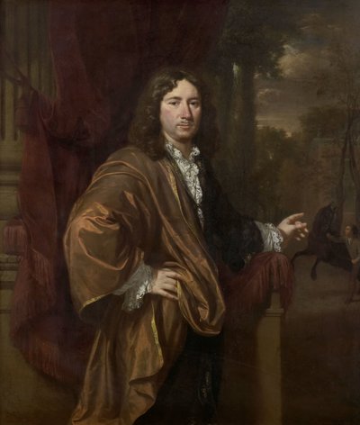 Portret van een man door Jan Verkolje (I)