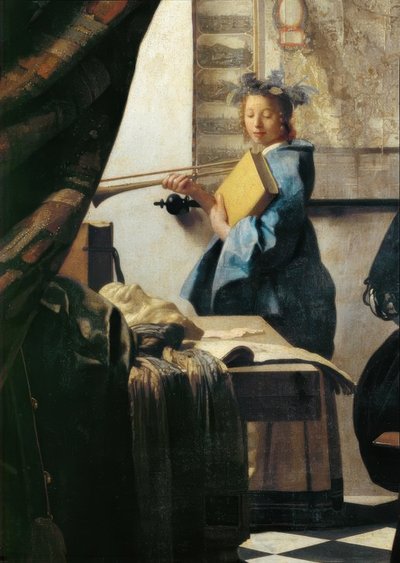 De schilderkunst door Jan Vermeer van Delft