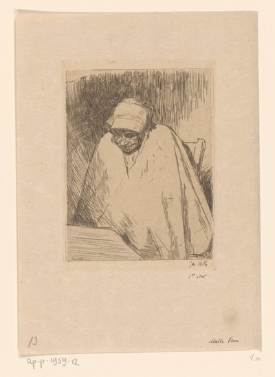Malle Teun door Jan Veth (signed by artist)
