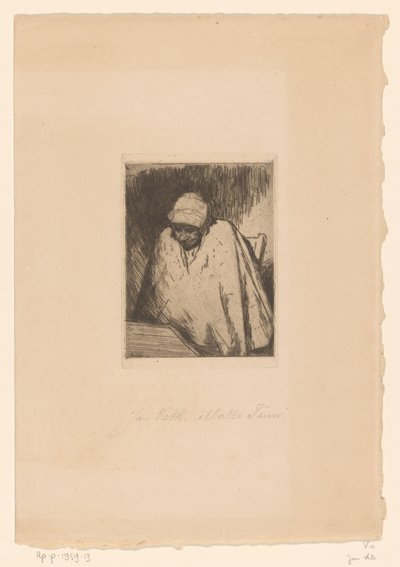 Malle Teun door Jan Veth (signed by artist)