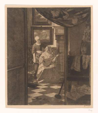 De liefdesbrief door Jan Veth