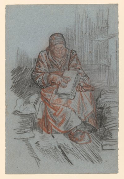 Kaardster door Jan Veth
