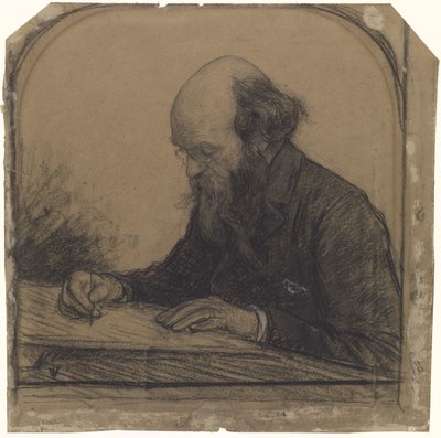 Portret van Petrus Josephus Hubertus Cuypers door Jan Veth