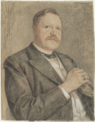 Portret van R.P.J. Tutein Nolthenius door Jan Veth