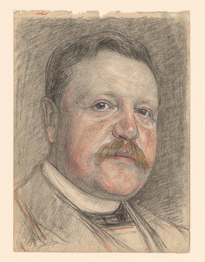 Portret van R.P.J. Tutein Nolthenius door Jan Veth