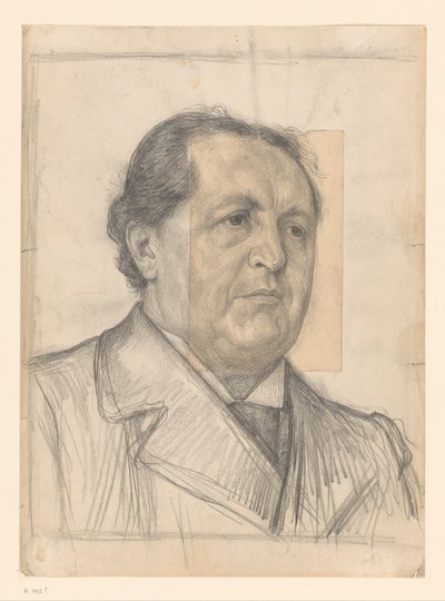 Portret van dr. Abraham Kuyper door Jan Veth