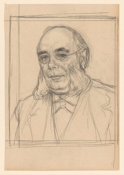 Portret van dr. H. Pierson door Jan Veth