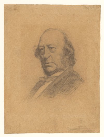 Portret van prof. dr. Jan van Geuns door Jan Veth