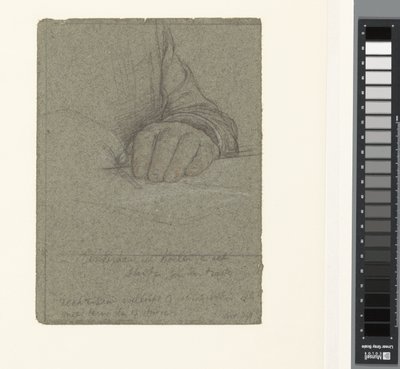 Studie van de rechterhand van Geheimrat M. Kempner door Jan Veth