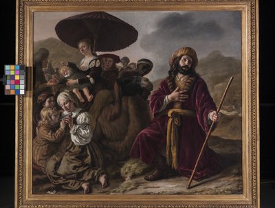 Jacob zoekt de vergeving van Esau door Jan Victors