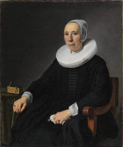 Portret van een Dame door Jan Victors