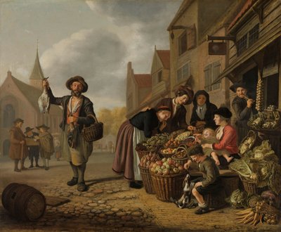 De groentewinkel De Buyskool door Jan Victors