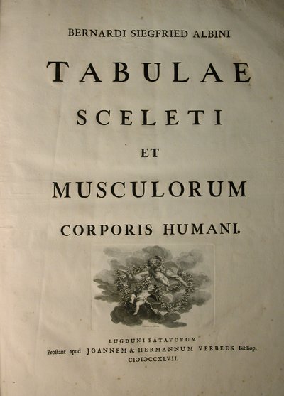 Albinus I, titelpagina, uit 
