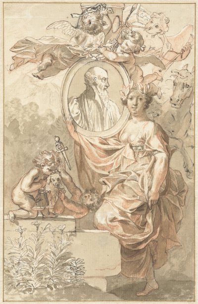 Ontwerp voor het titelblad van Sannisarius