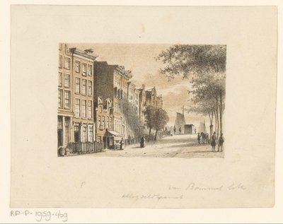 Gezicht te Den Haag door Jan Weissenbruch