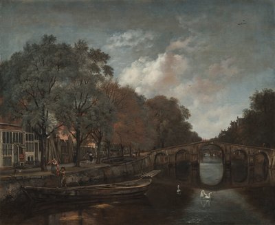 Herengracht, Amsterdam, ca. 1661 door Jan Wijnants