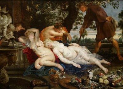 Cymon en Iphigenia door Jan Wildens