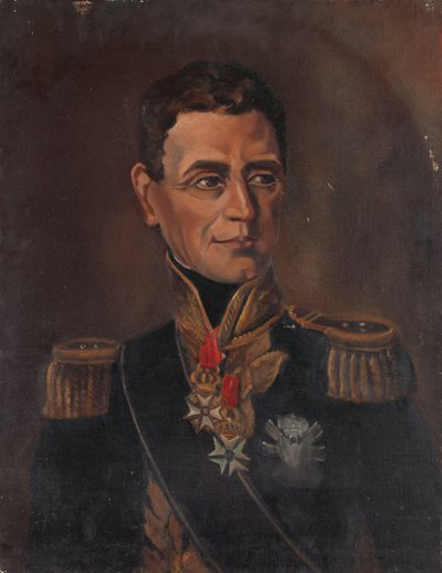Jonkheer Jan Willem Janssens (1762-1838). Gouverneur-generaal (1811-12) door Jan Willem Pieneman (copy after)