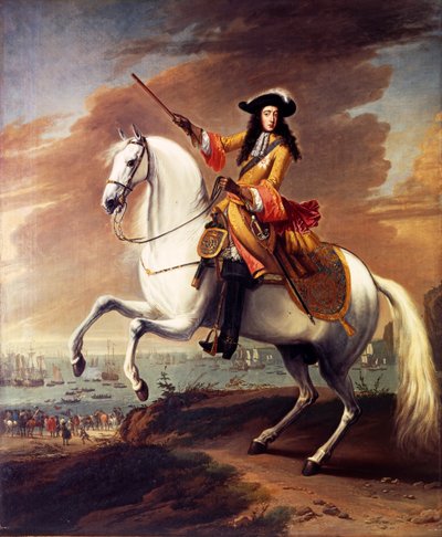 Willem III landt bij Brixham, Torbay, 5 november 1688 door Jan Wyck