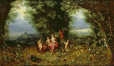 Allegorie van de Aarde door Jan and Balen, Hendrik van Brueghel
