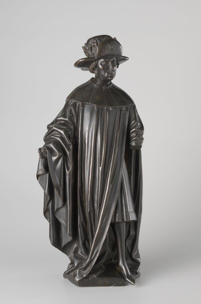 Rouwende van het graf van Isabella van Bourbon, ca. 1475-76 door Jan attrib.to Borman