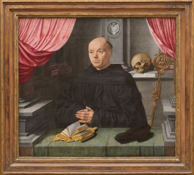 Abt Johann Ingenray, 1535 door Jan Gossaert