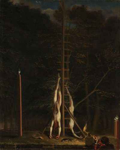 De Lijken van de Gebroeders De Witt door Jan de Baen
