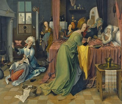 De Geboorte van de Maagd door Jan de Beer