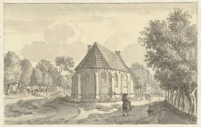De kerk van Helsdingen bij Vianen door Jan de Beijer