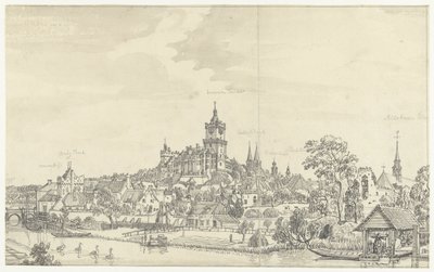 Gezicht op Kleve door Jan de Beijer