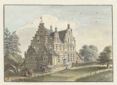 Het Huis Den Dam bij Zutphen door Jan de Beijer