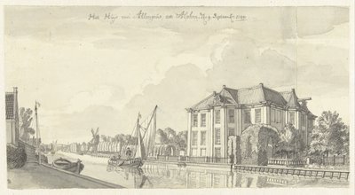 Het Huis van Allongius te Alphen aan de Rijn door Jan de Beijer