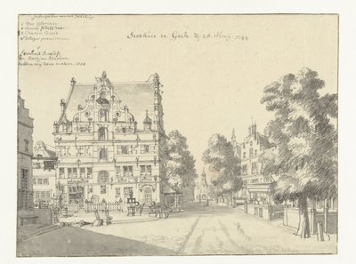 Het stadhuis te Goch door Jan de Beijer