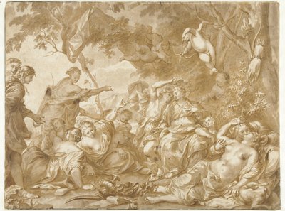Amaryllis en Myrtillo door Jan de Bisschop