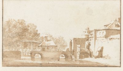 Koepoort te Leiden door Jan de Bisschop