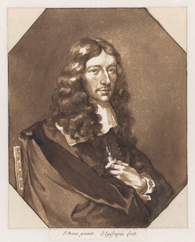 Portret van Jan de Bisschop door Jan de Bisschop