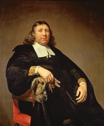 Portret van Dammas Guldewagen, c.1657 door Jan de Bray