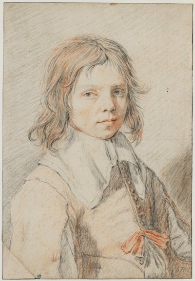 Portret van een jongen door Jan de Bray