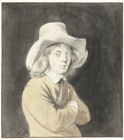 Studie van een man door Jan de Bray