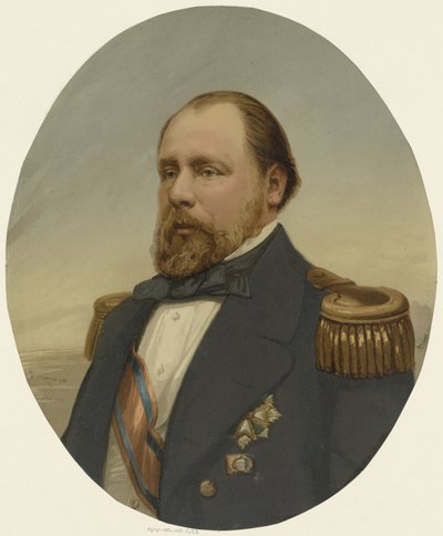 Knip en plakprent door Jan de Haan