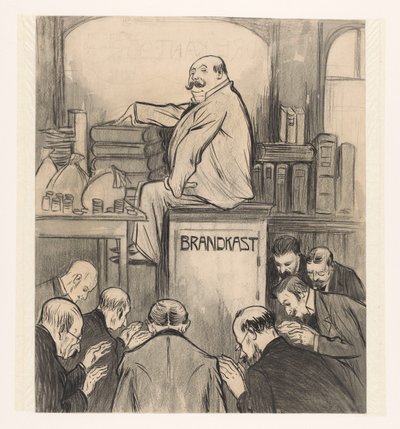 Brandkast door Jan de Waardt