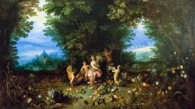 Allegorie van de Aarde, ca. 1611 door Jan the Elder Brueghel